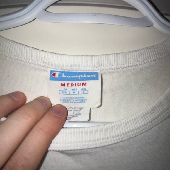 Champion longsleeve shirt white - Picture 2 of 2